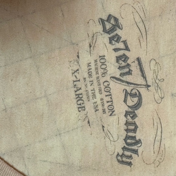 Se7en Deadly “bloodletting” long tee - Picture 2 of 2